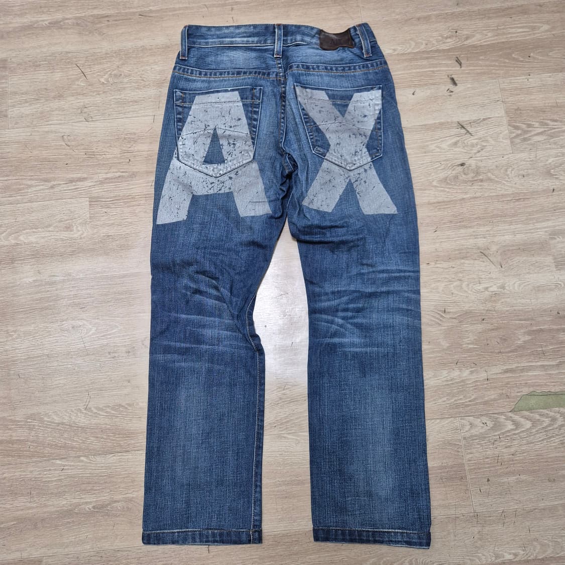 아르마니 익스체인지 빅로고 레귤러핏 데님 팬츠 청바지 (29) 상품이미지5