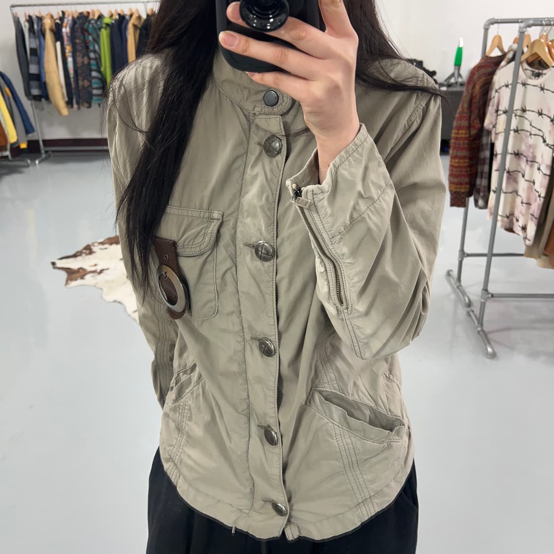 임페리오 아르마니 레더 스트랩 자켓  상품이미지2