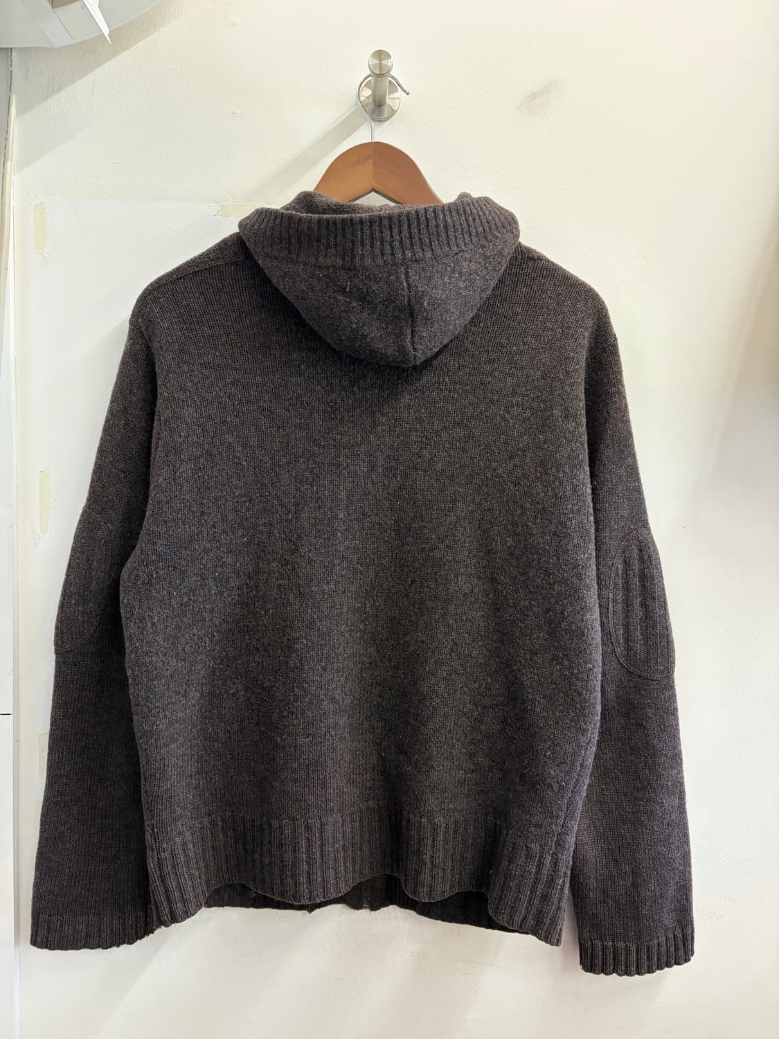 아르마니 익스체인지 니트 후드집업 상품이미지2