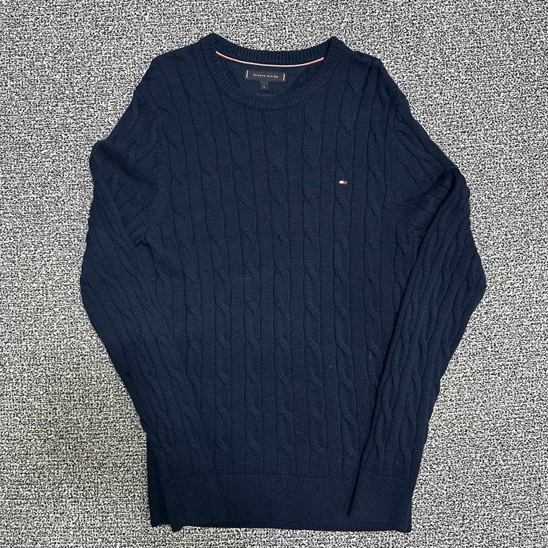 (S)타미힐피거 케이블 니트 상품이미지1