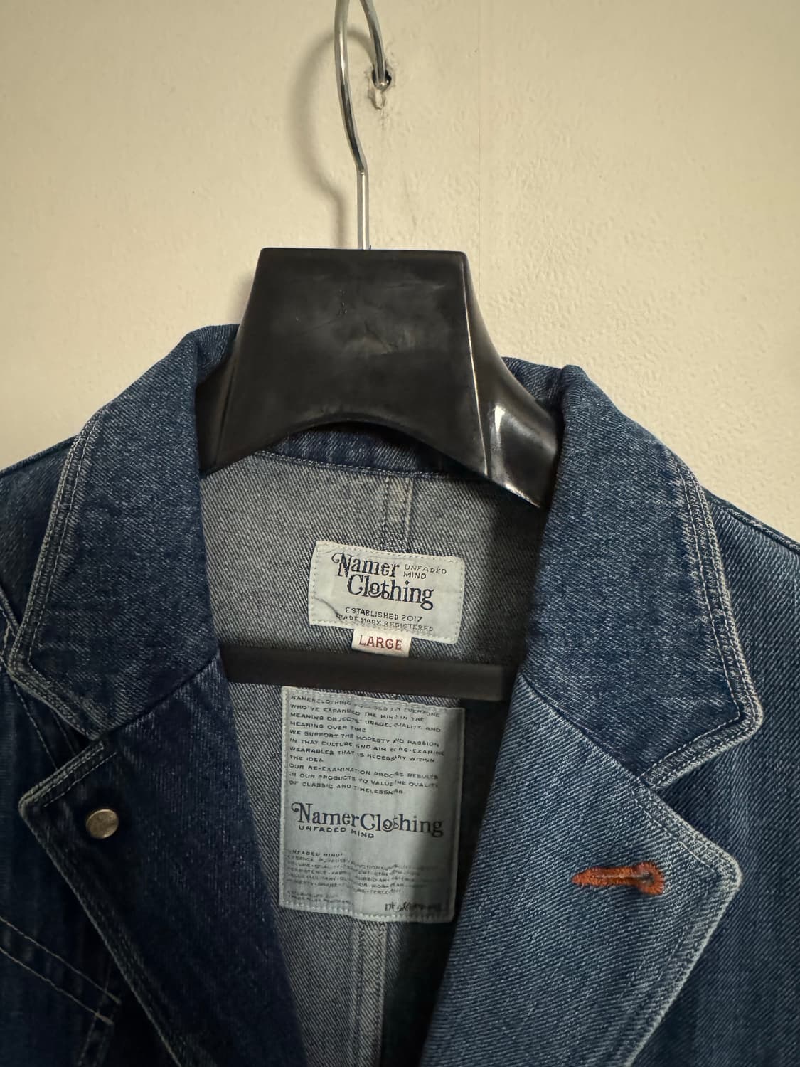 네이머클로딩 패치워크 자켓(L) 상품이미지2