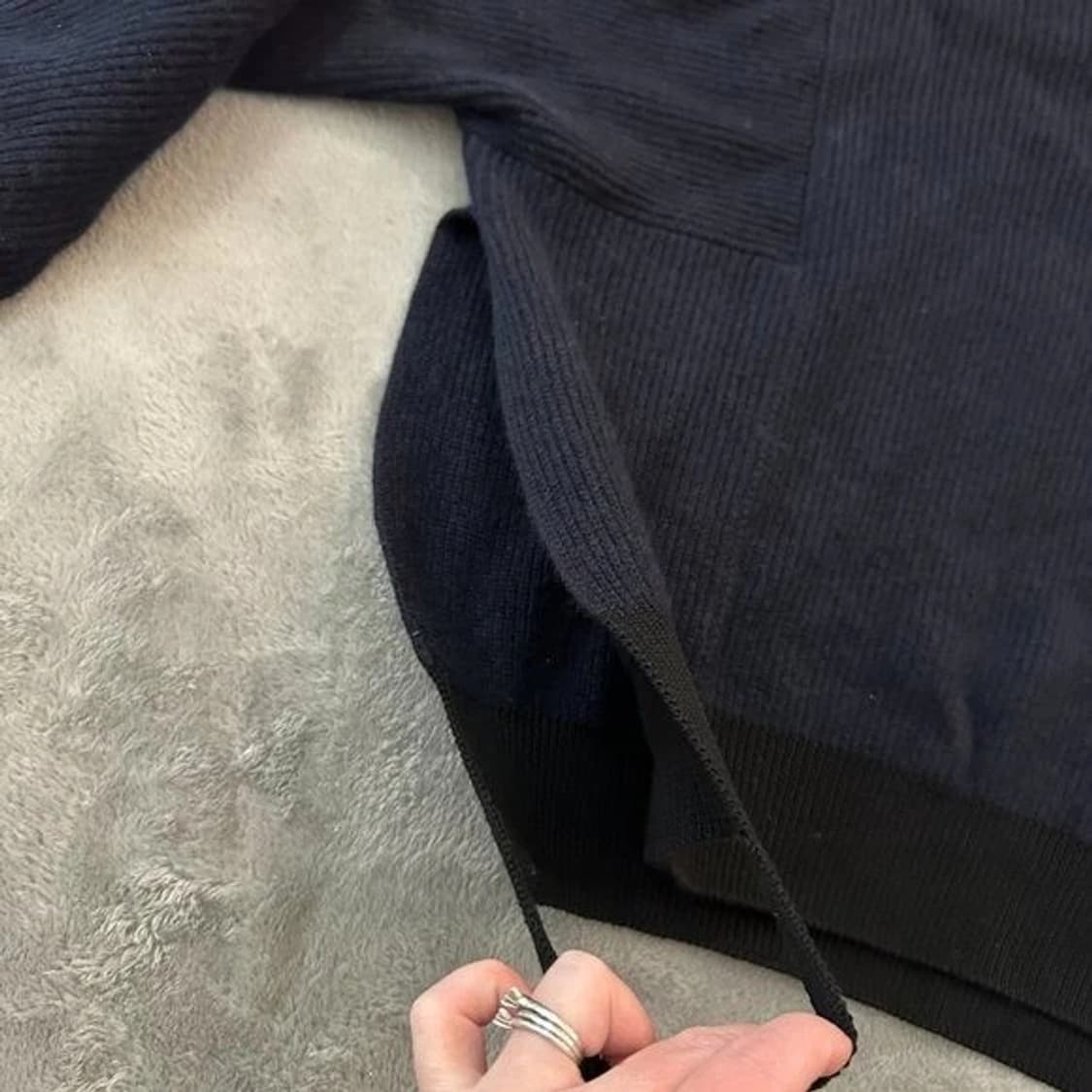  헬무트랭  립 니트 스웨터 상품이미지3