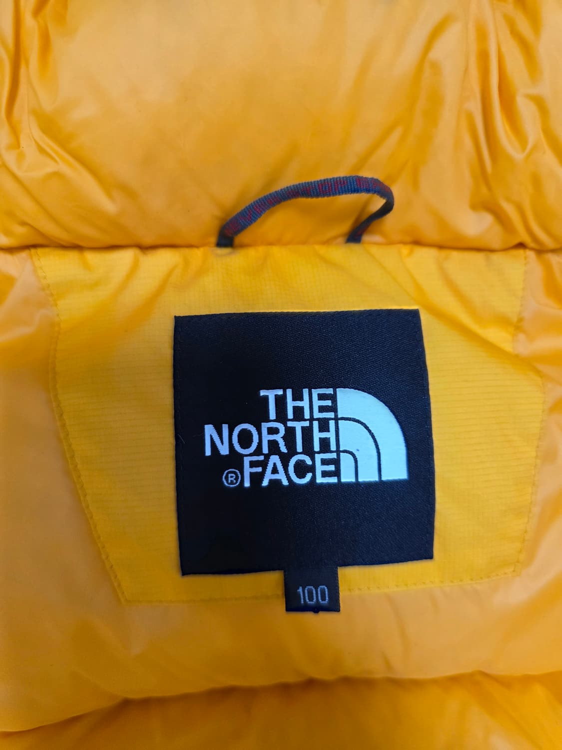 노스페이스 패딩 옐로우 100(L) 상품이미지6