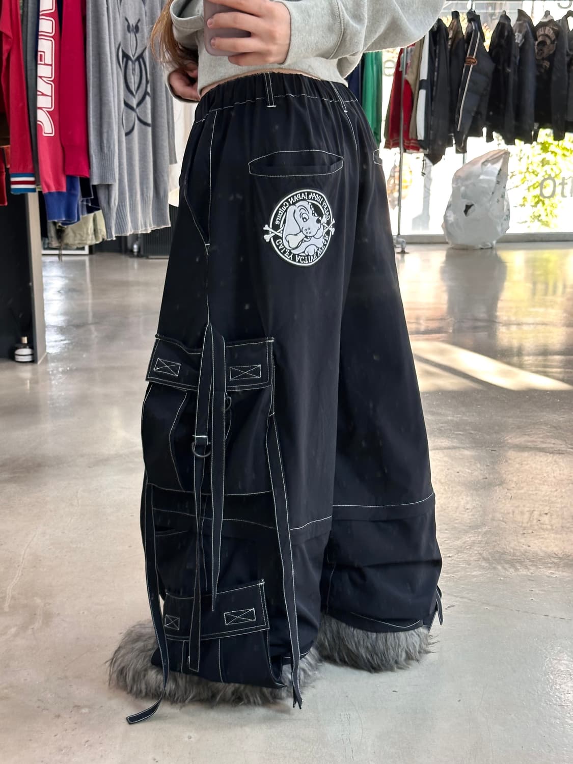 GALFY 올드스쿨 투웨이 스티치 3D멀티포켓 카고팬츠 상품이미지1