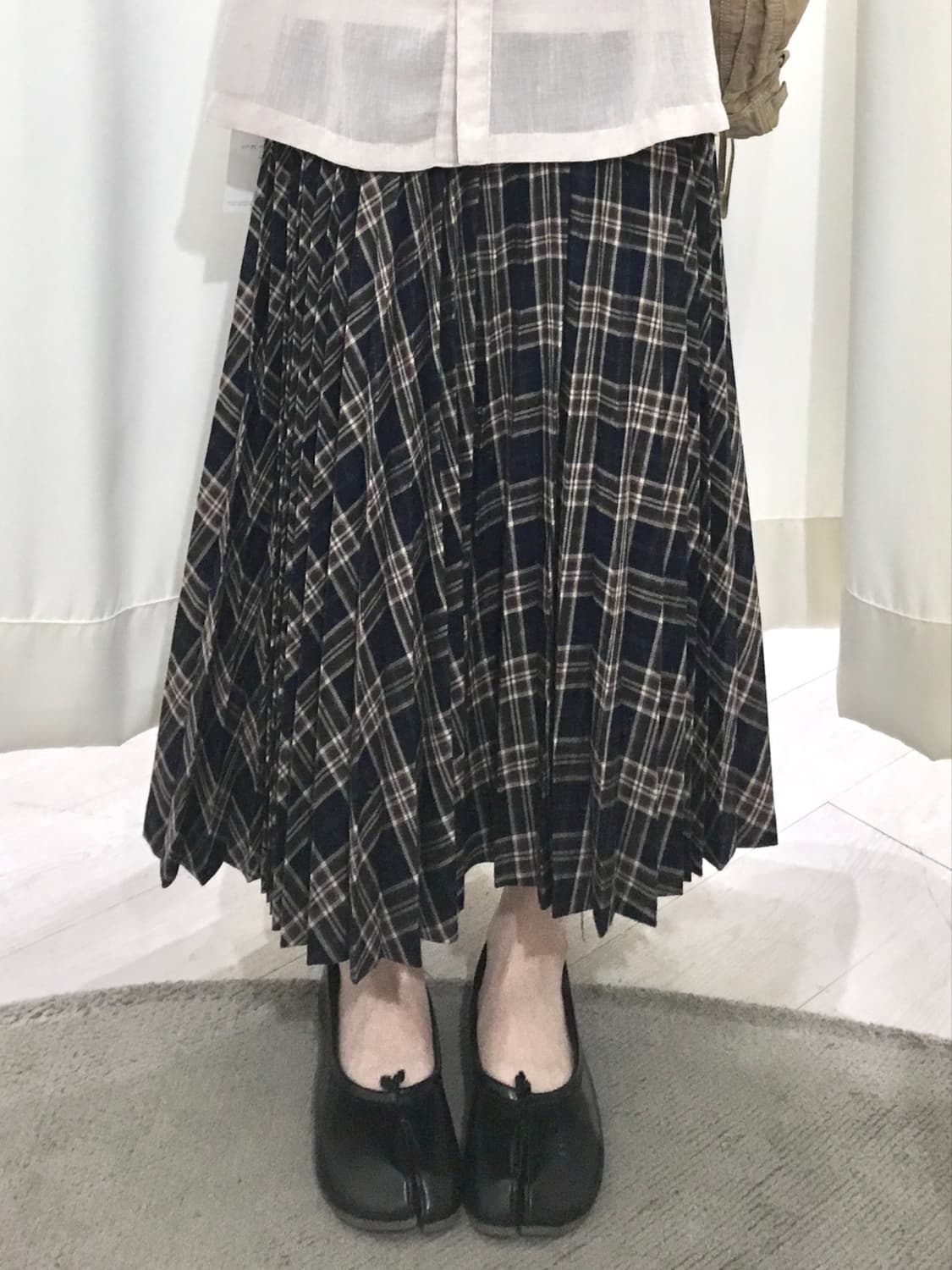 sawako check skirt 상품이미지1