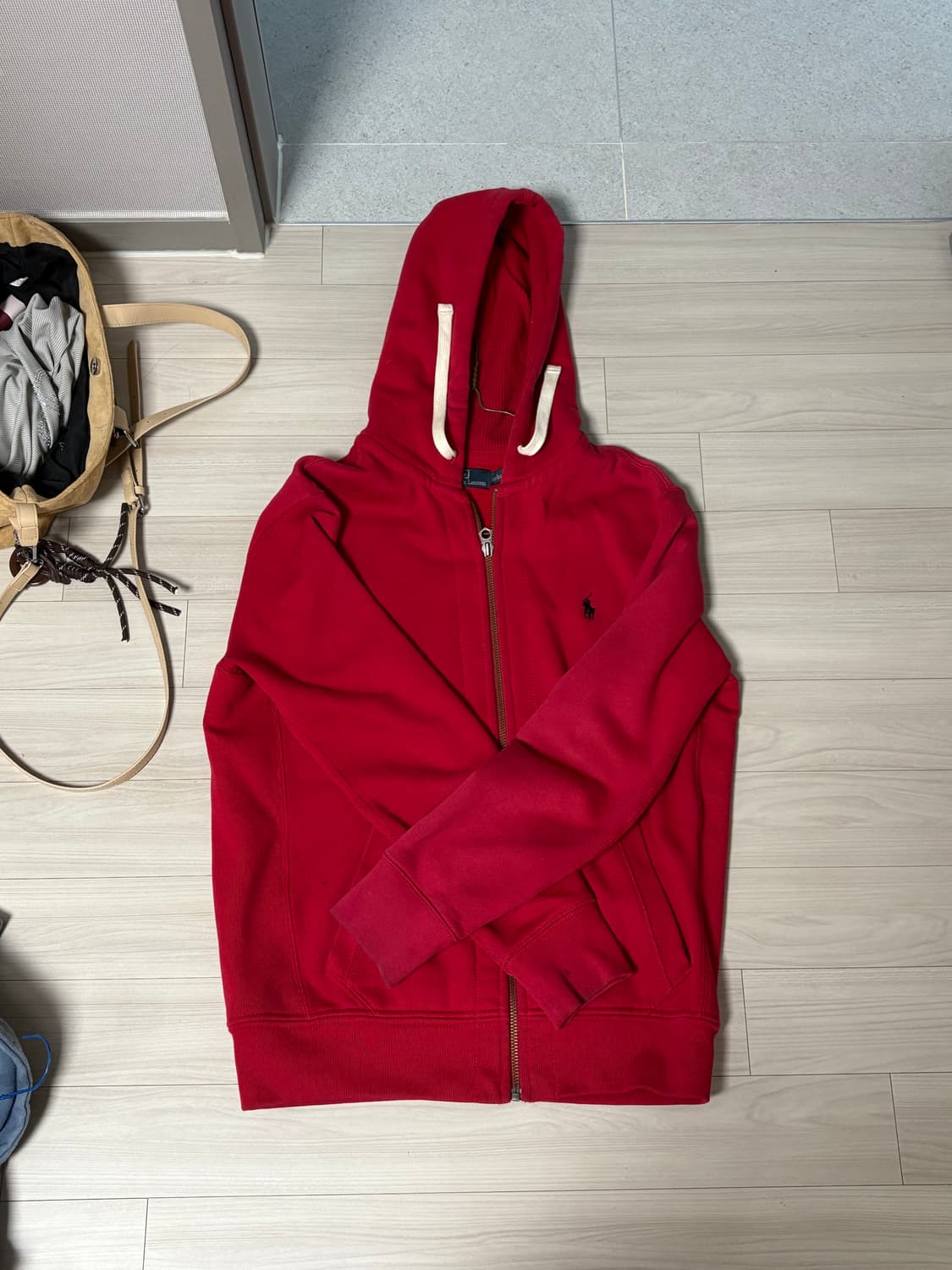 Polo 빈티지 후드집업 상품이미지1