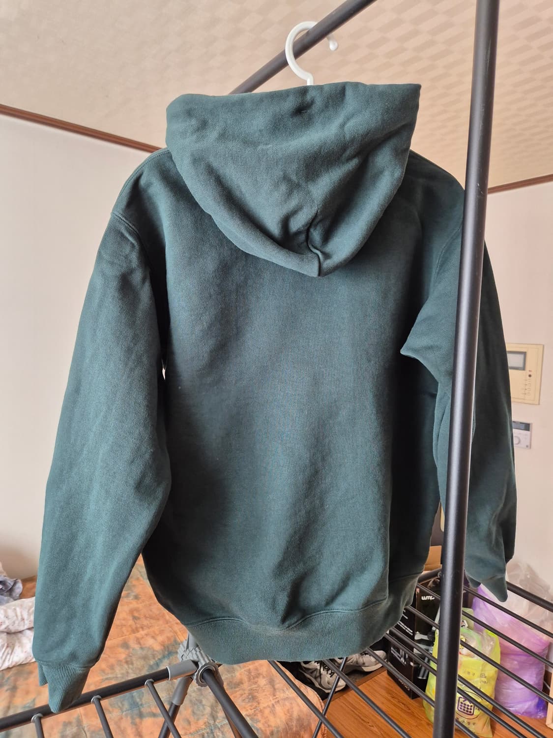 빔즈 BEAMS 후드티 그린  L 상품이미지3