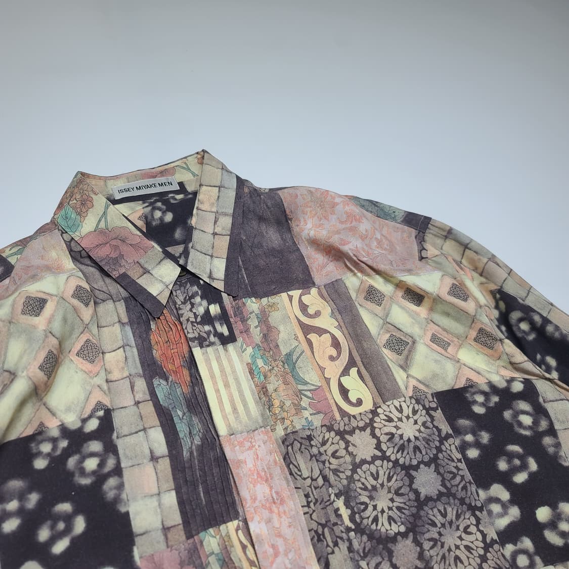 이세이미야케 패턴 오버 셔츠[M] 상품이미지2