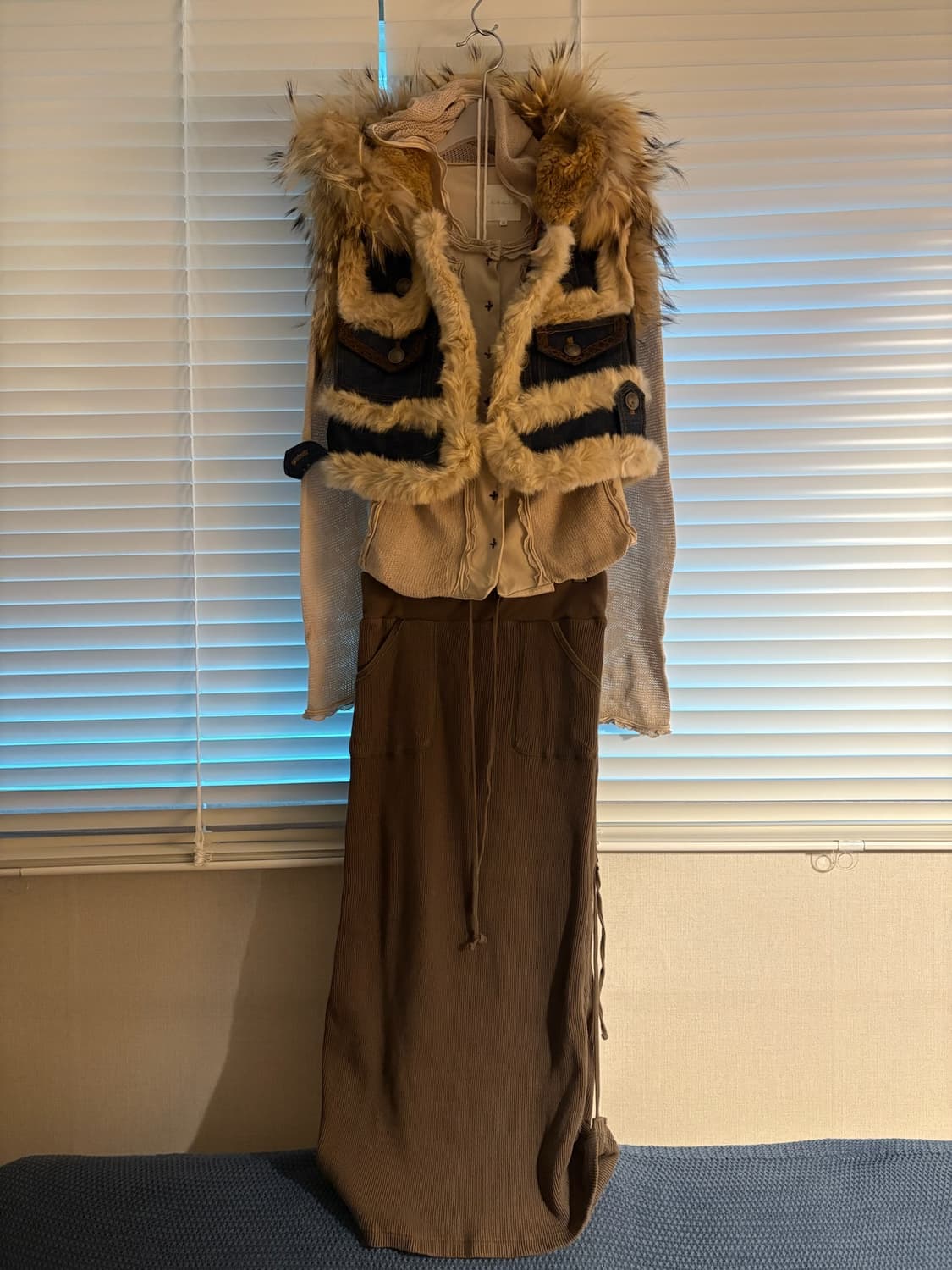 Jersey cargo skirt 상품이미지3