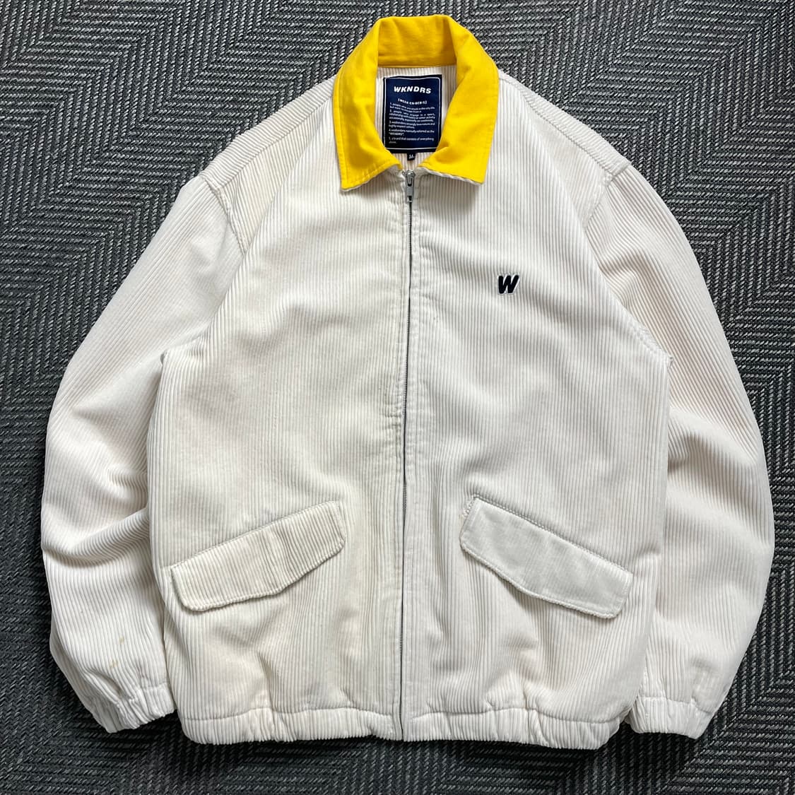 위캔더스 코듀로이 워크 자켓 브라운o 4520 상품이미지1