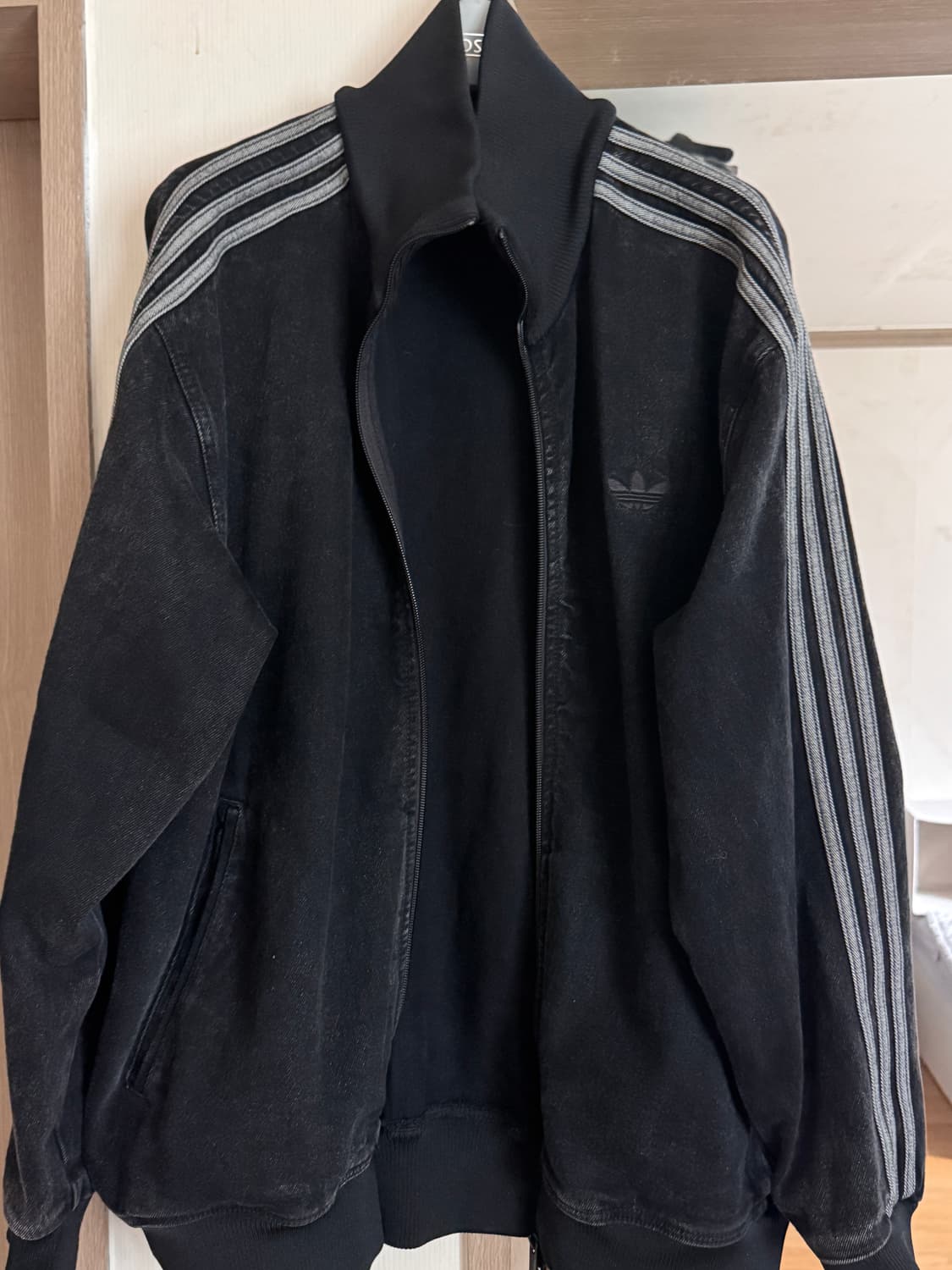 아디다스 데님 트랙탑 블랙 XL 상품이미지2