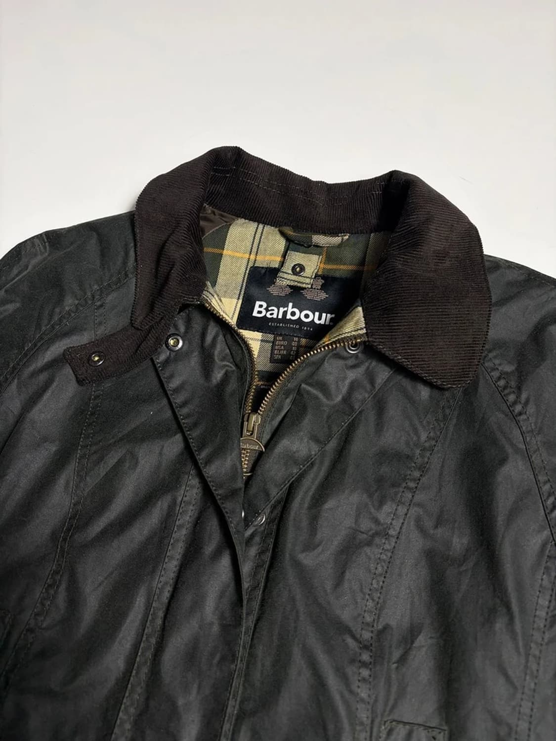 바버 barbour 비데일 왁스 코튼 자켓 R1630 상품이미지3