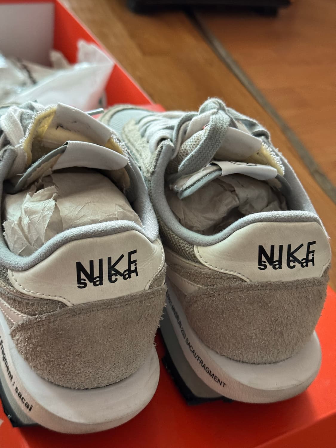 나이키 x 사카이 x 프라그먼트 LD와플 라이트 스모크 그레이 260 상품이미지5