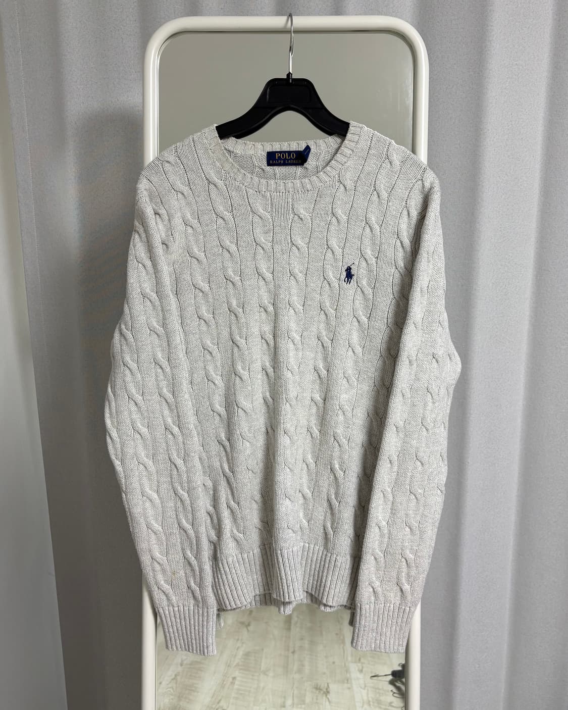 Polo melange knit 상품이미지3