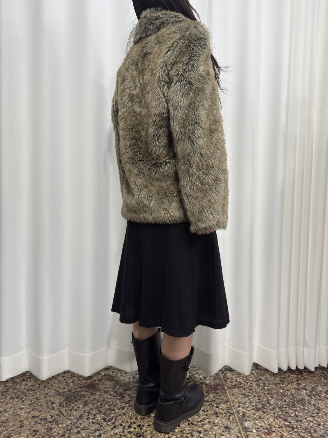 fake fur jacket 상품이미지8