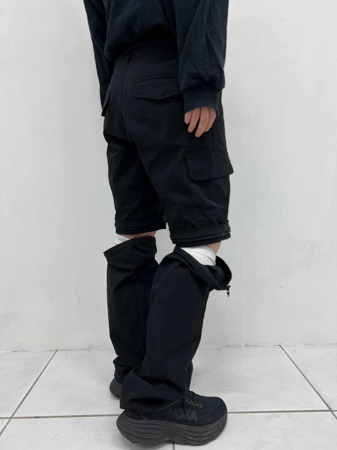 zipper cargo pants 상품이미지1