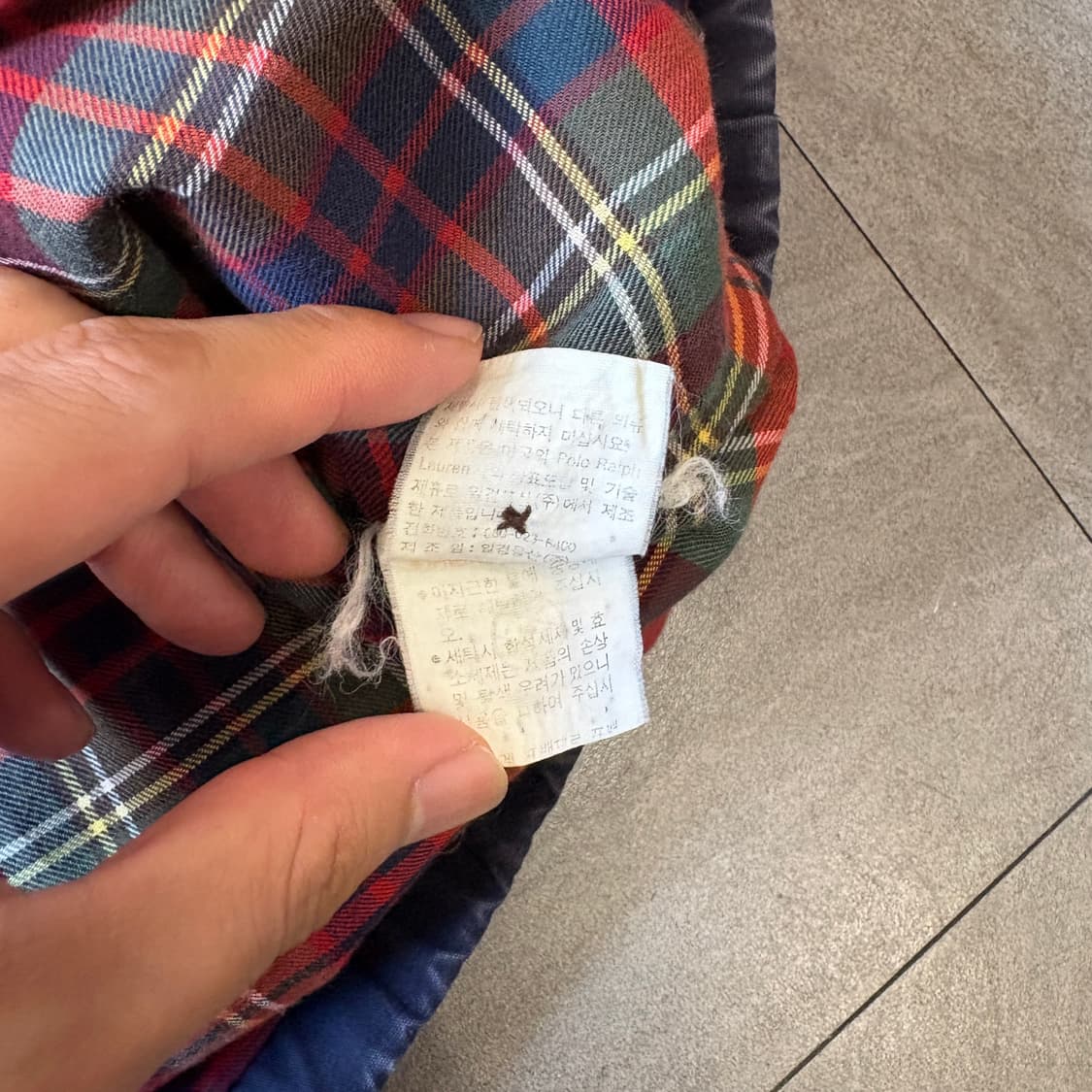 폴로 정품 네이비 스윙톱 자켓 상품이미지9