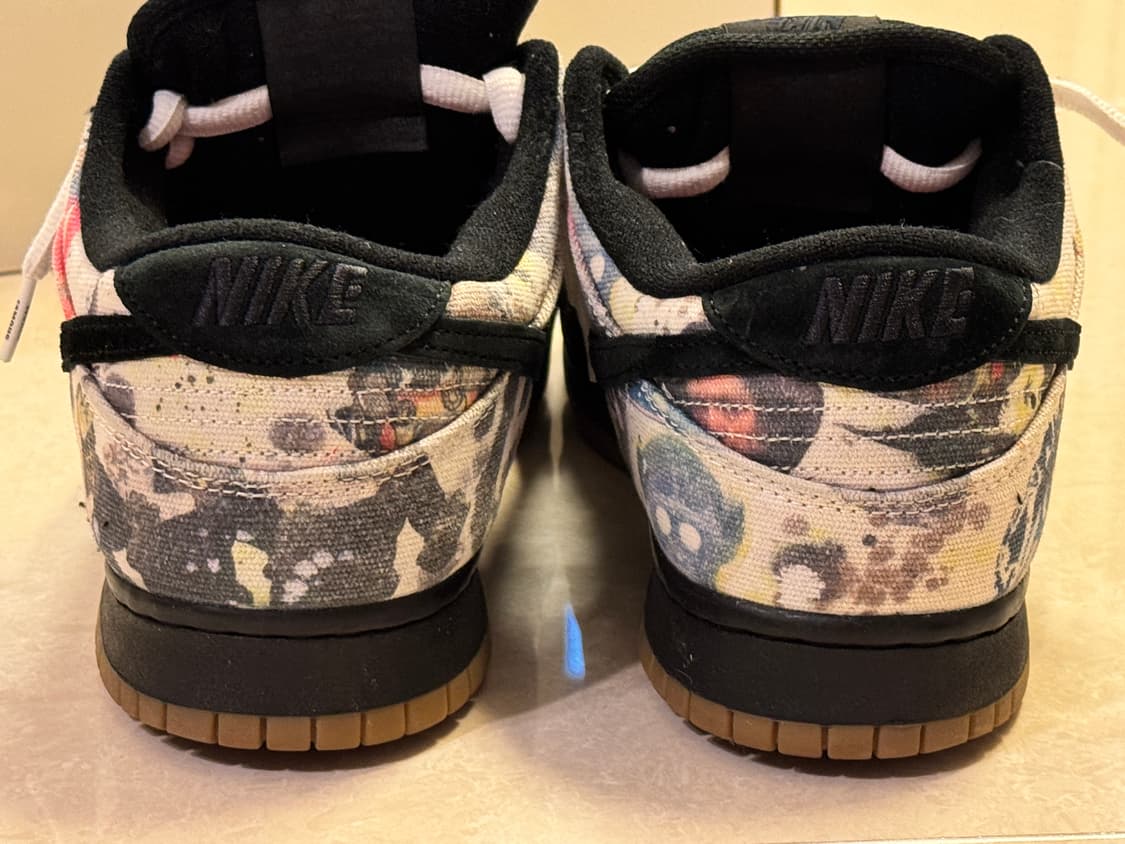 (290) 슈프림 x 나이키SB 덩크 로우 라멜지 블랙 상품이미지8