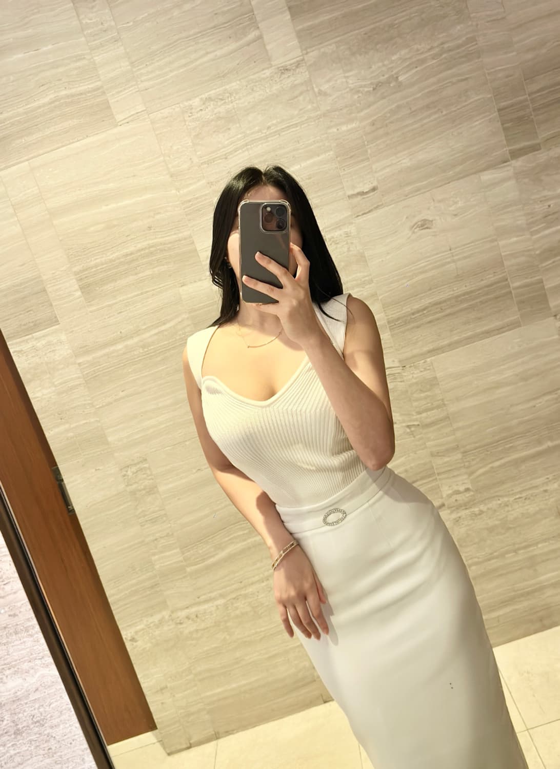 엘비 LB 골지 민소매 나시티 상품이미지2