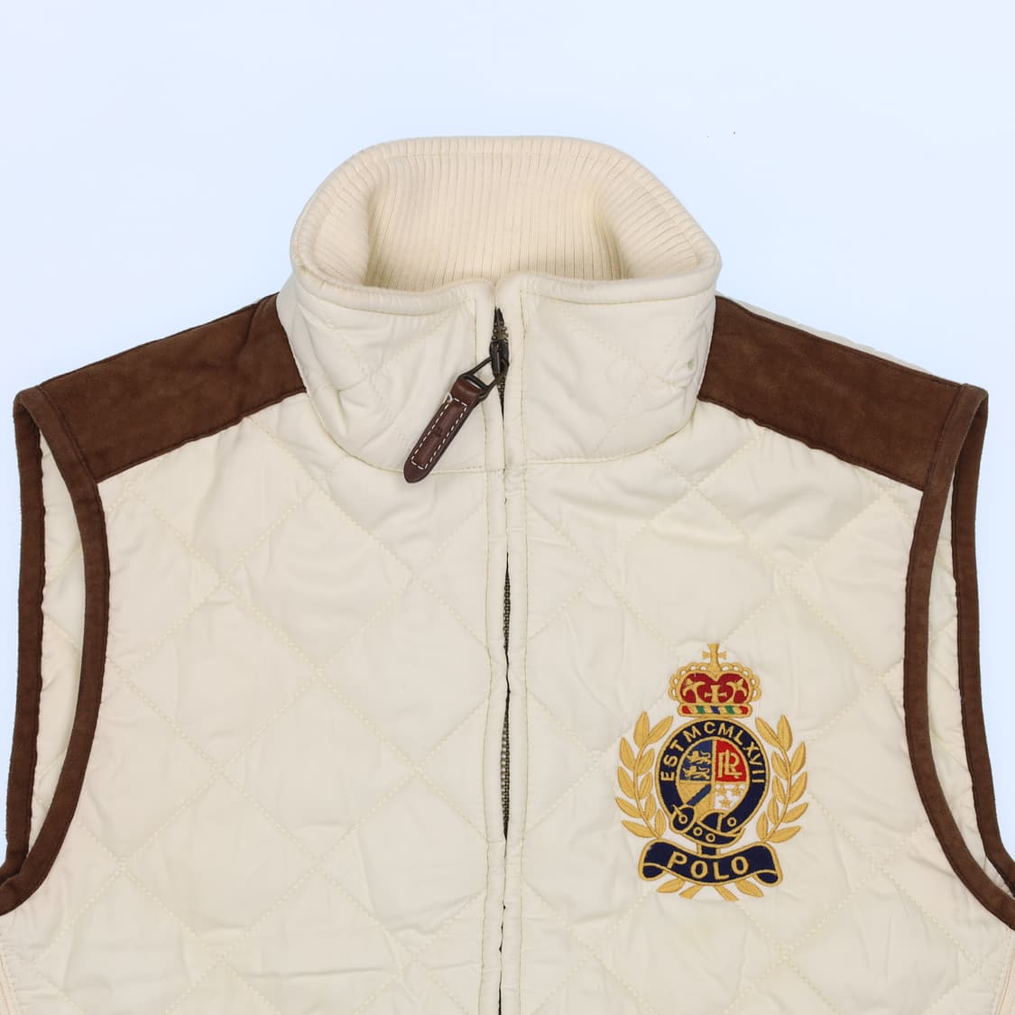 XS 폴로 랄프로렌 퀄팅 패딩 조끼 N7463 상품이미지3