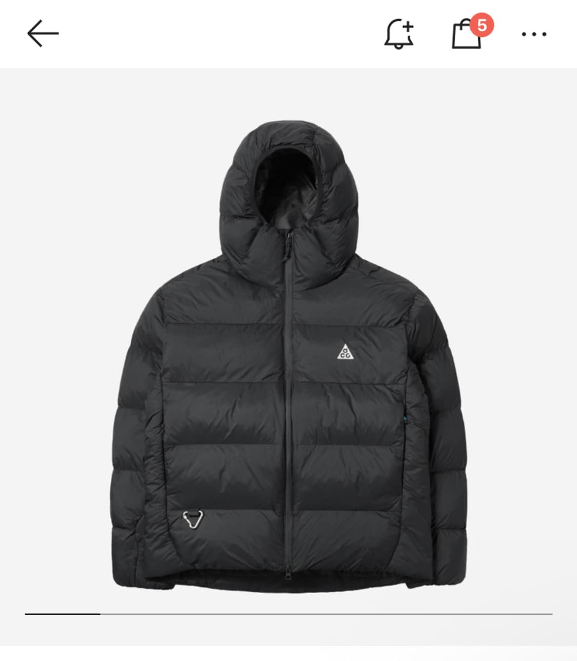 Nike ACG 루나 레이크 후드 패딩 (새상품) 상품이미지1