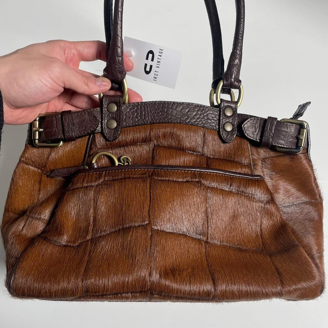 Cavalcanti 송치 레더 백 (italy) 상품이미지3