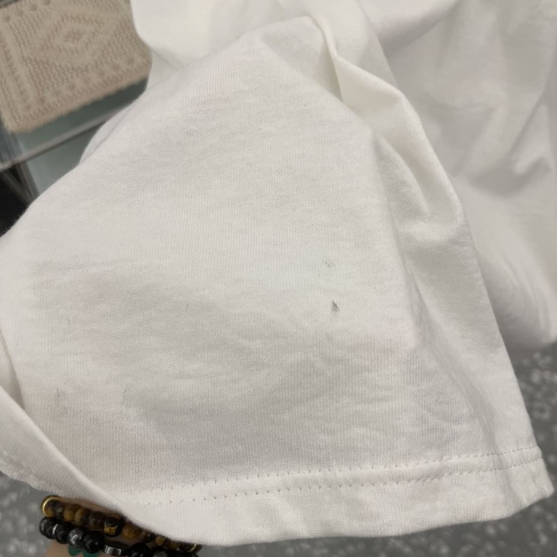 빈티지 USA 캐주얼 레인보우 레터링 로고 반팔티 XL C12338 상품이미지6