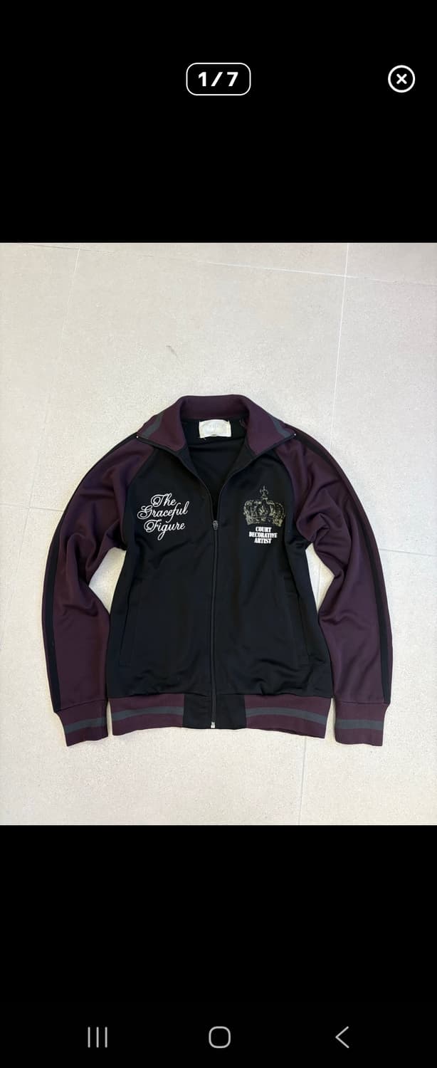 배색집업프린팅져지(반크롭으로 수선) 상품이미지2