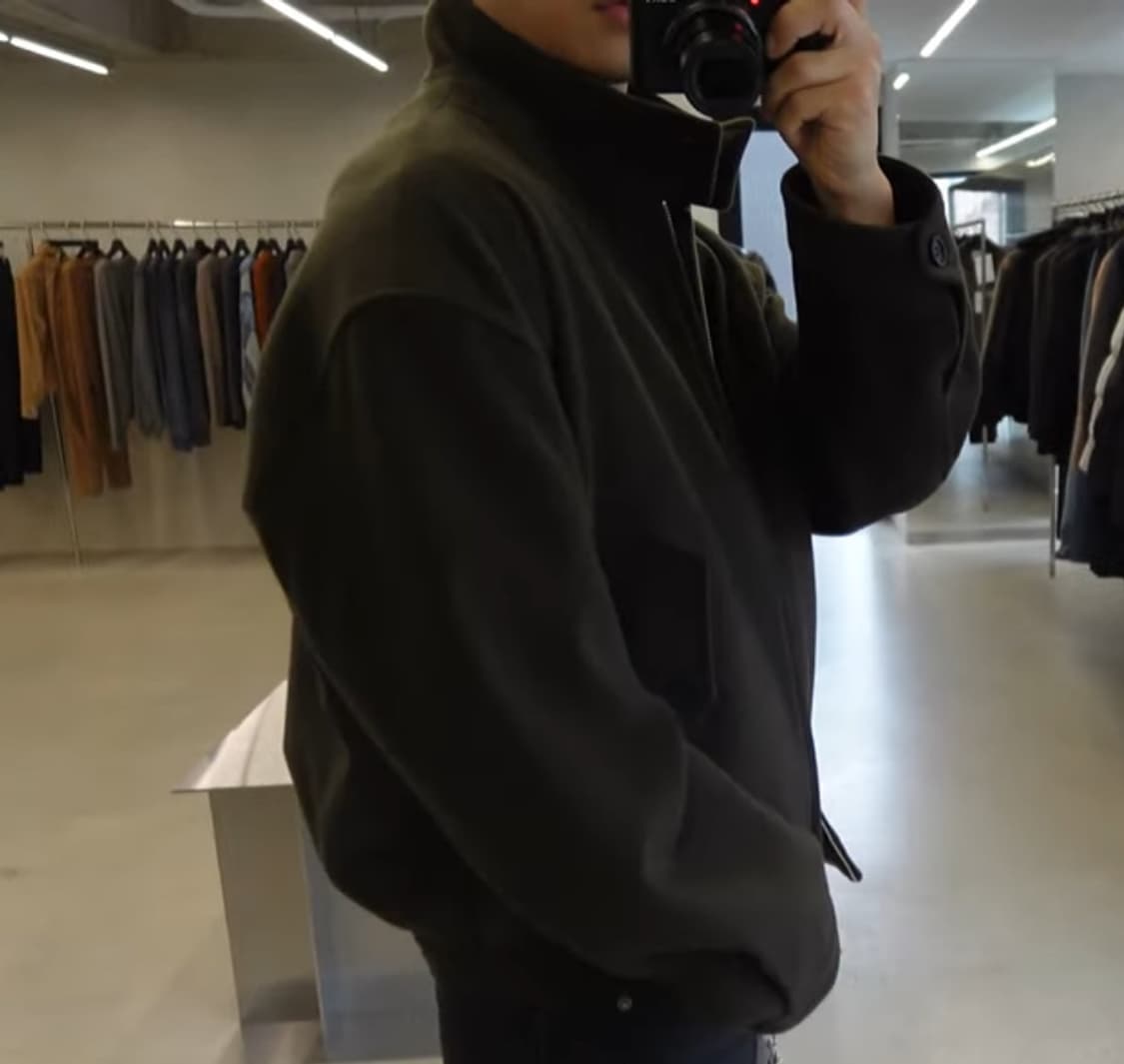 23fw cashmere harrington blouson jacket 상품이미지2