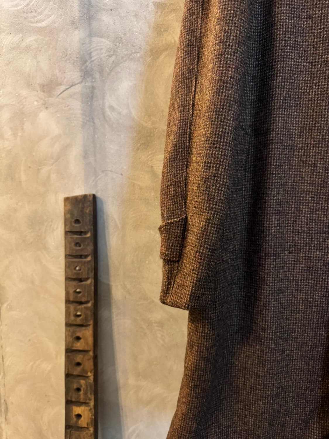 바이론 트위드 래글런 코트 100 상품이미지5