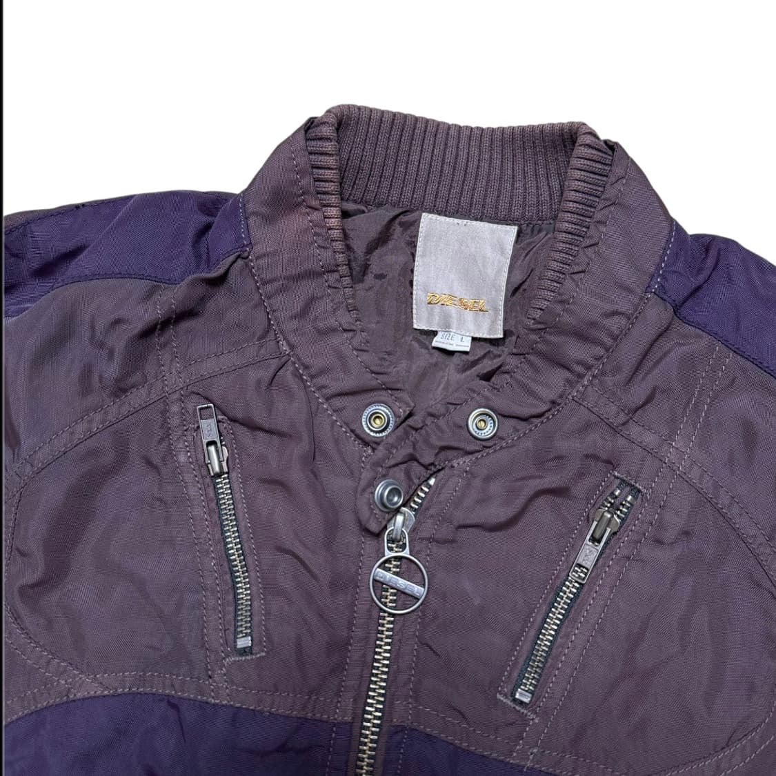 디젤 스펠아웃 바이커 자켓 상품이미지7