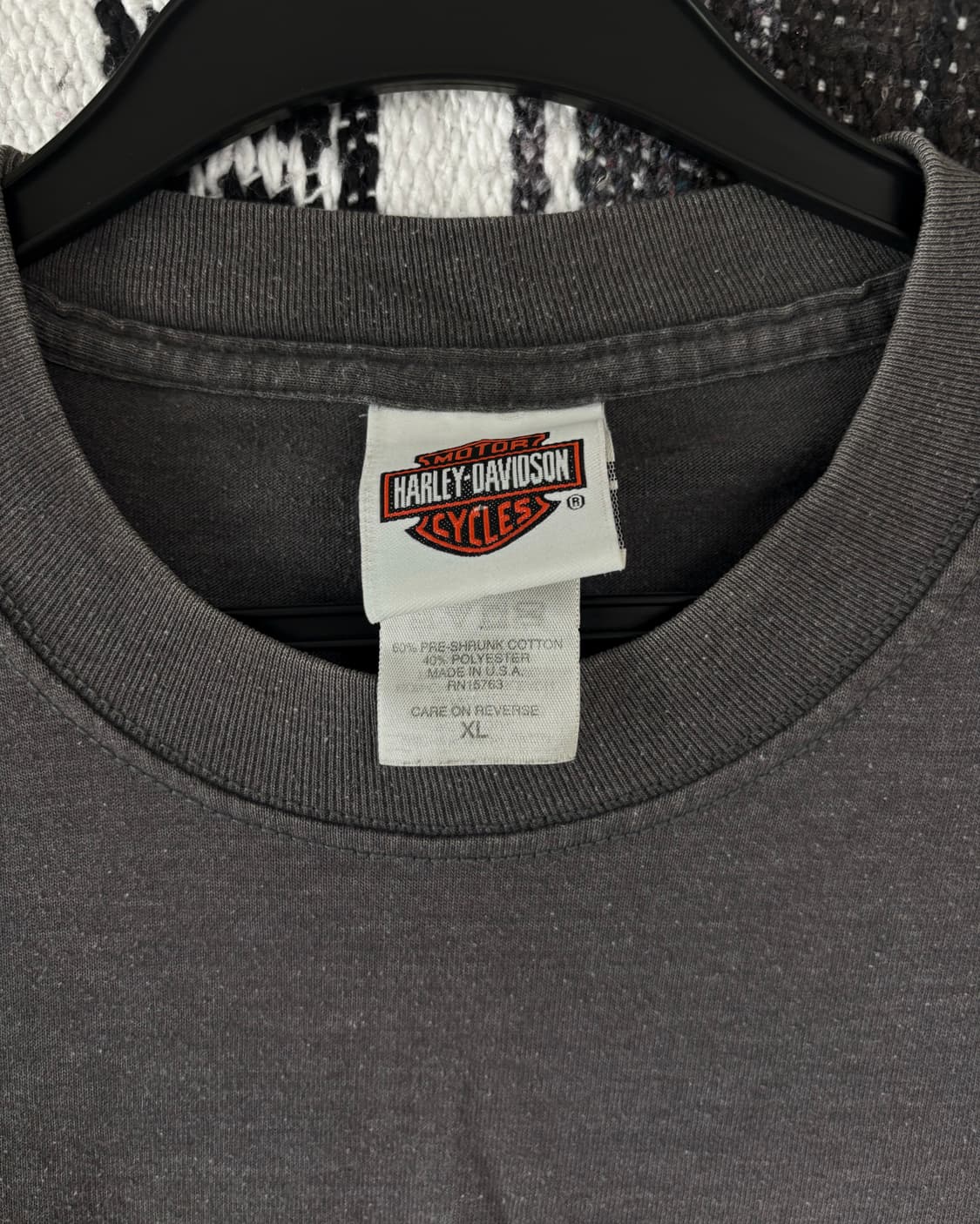 00s harley davidson Aces&Eights 포커 롱슬리브 상품이미지4