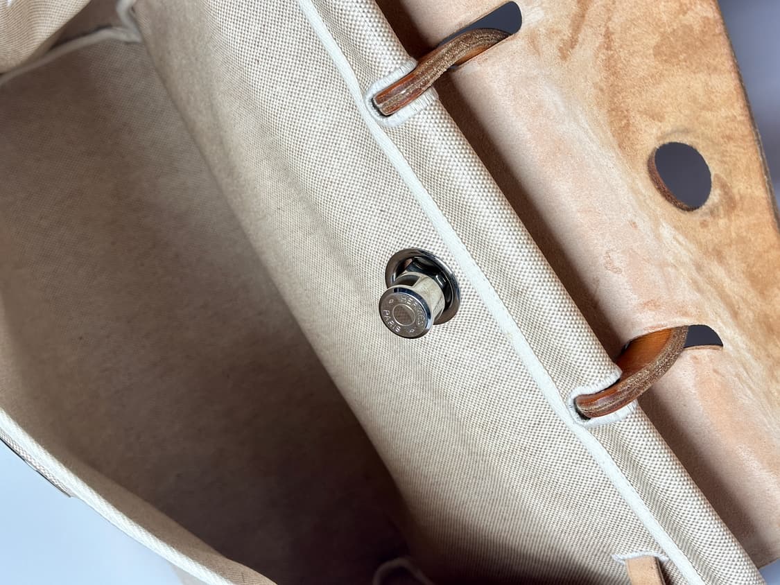 Hermès 에르백(Herbag) 캔버스 & 레더 숄더백 상품이미지10