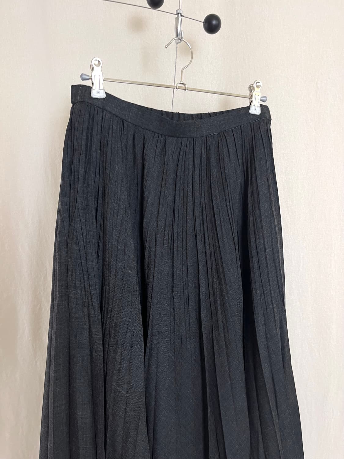 Capucines Pleats 잔 플리츠 롱 스커트 상품이미지3