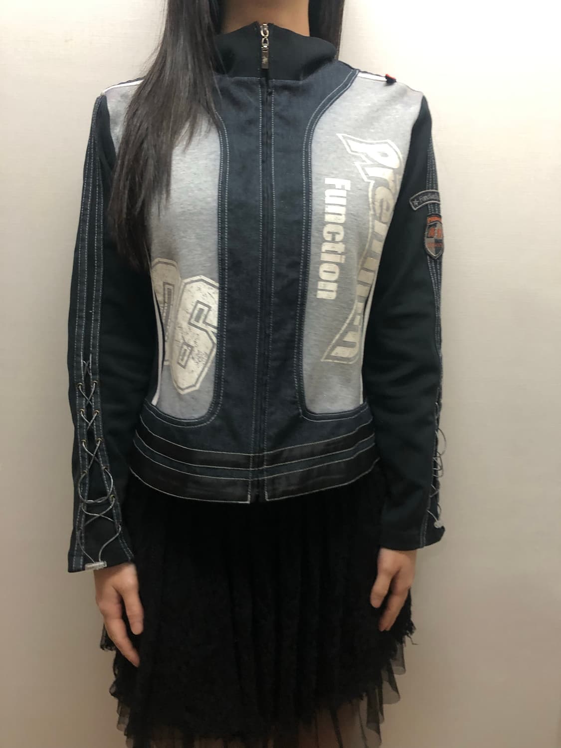 빈티지 블랙 아일렛 져지 상품이미지2