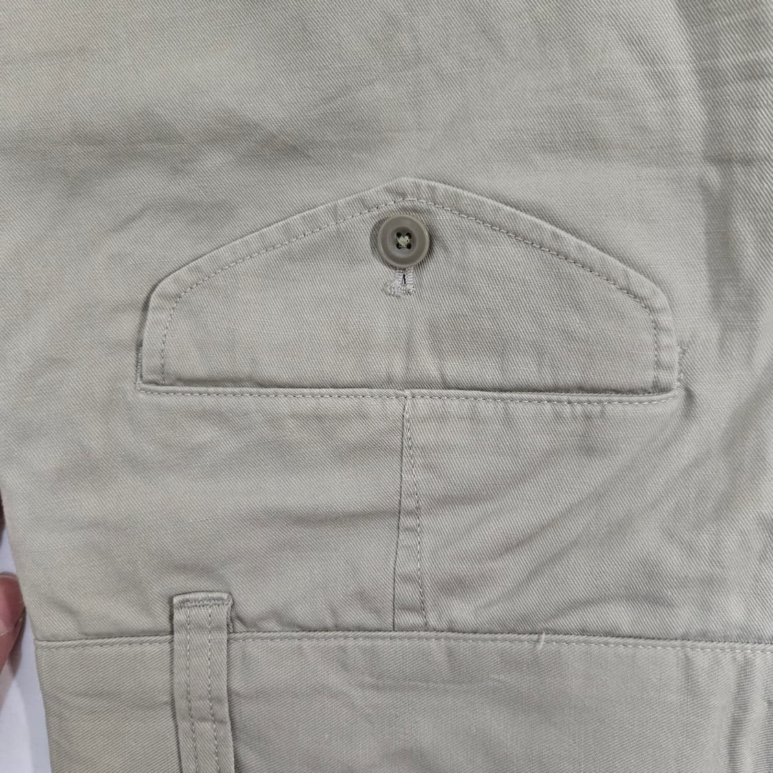 유니클로U 와이드핏턱치노쇼트팬츠  상품이미지5