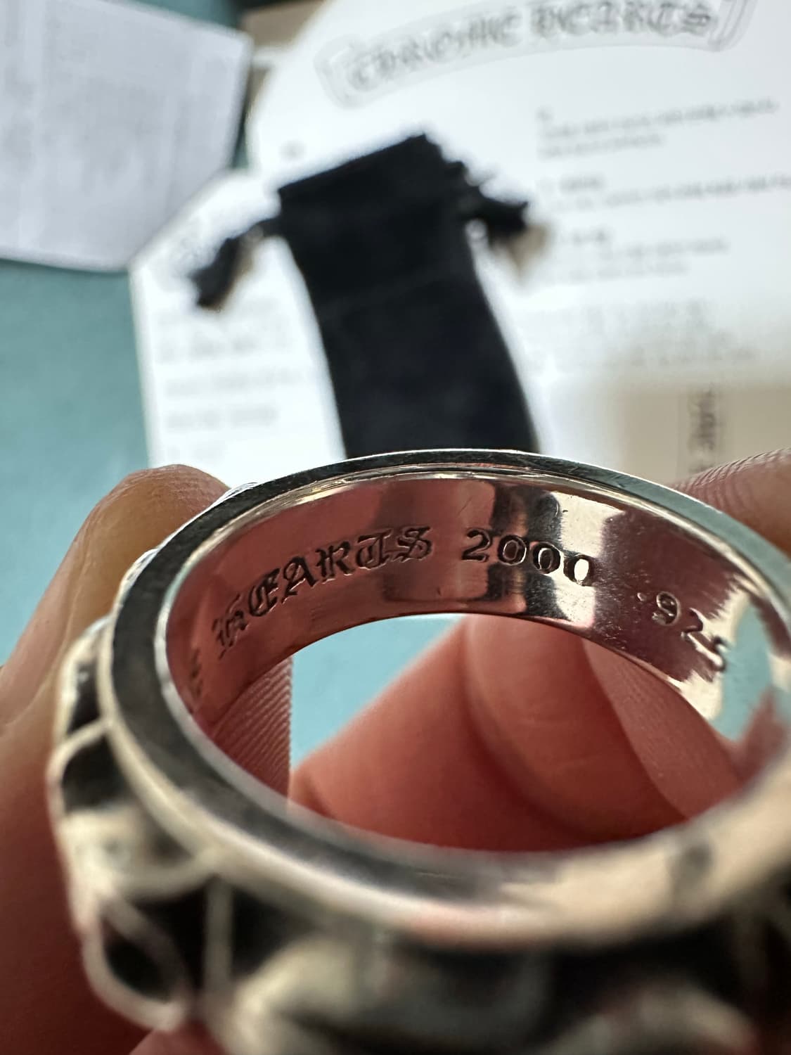 크롬하츠 이터니티바인밴드링 US7.5 상품이미지4