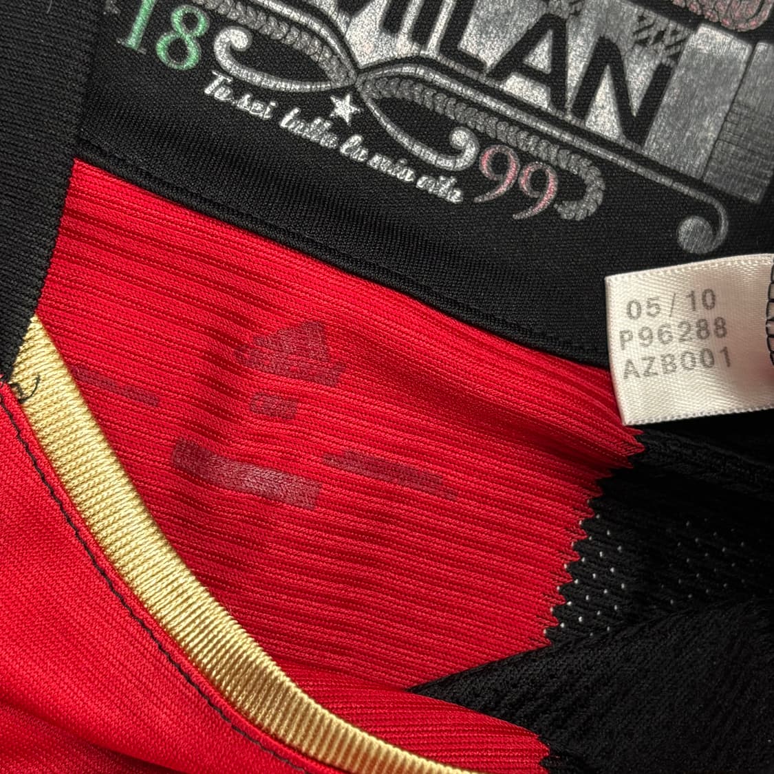 아디다스 10 11 AC밀란 홈 호나우지뉴 유니폼 상품이미지6