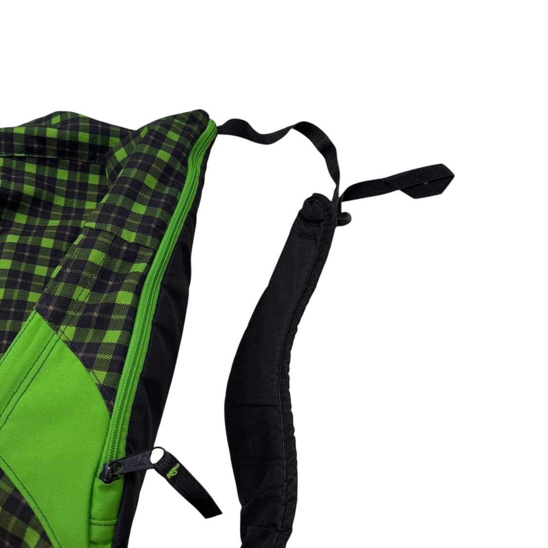 잔스포츠 빈티지 체크 패턴 백팩 가방 그린 상품이미지4