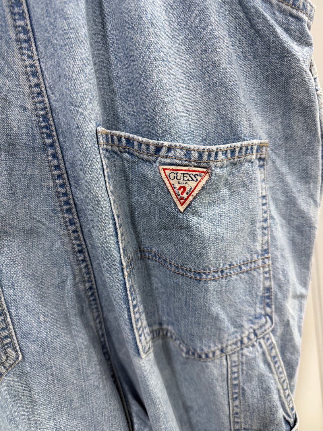 게스 점프슈트 청바지 멜빵바지 usa guess 상품이미지3