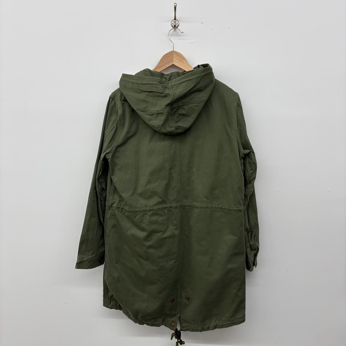 프레드페리 카키색 후드 야상 점퍼 M 상품이미지8