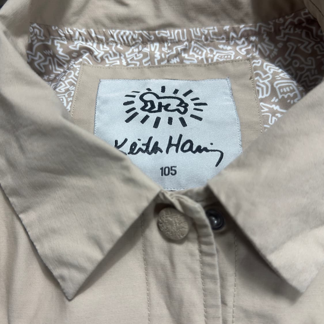 키스해링 간절기 트렌치 자켓 상품이미지4