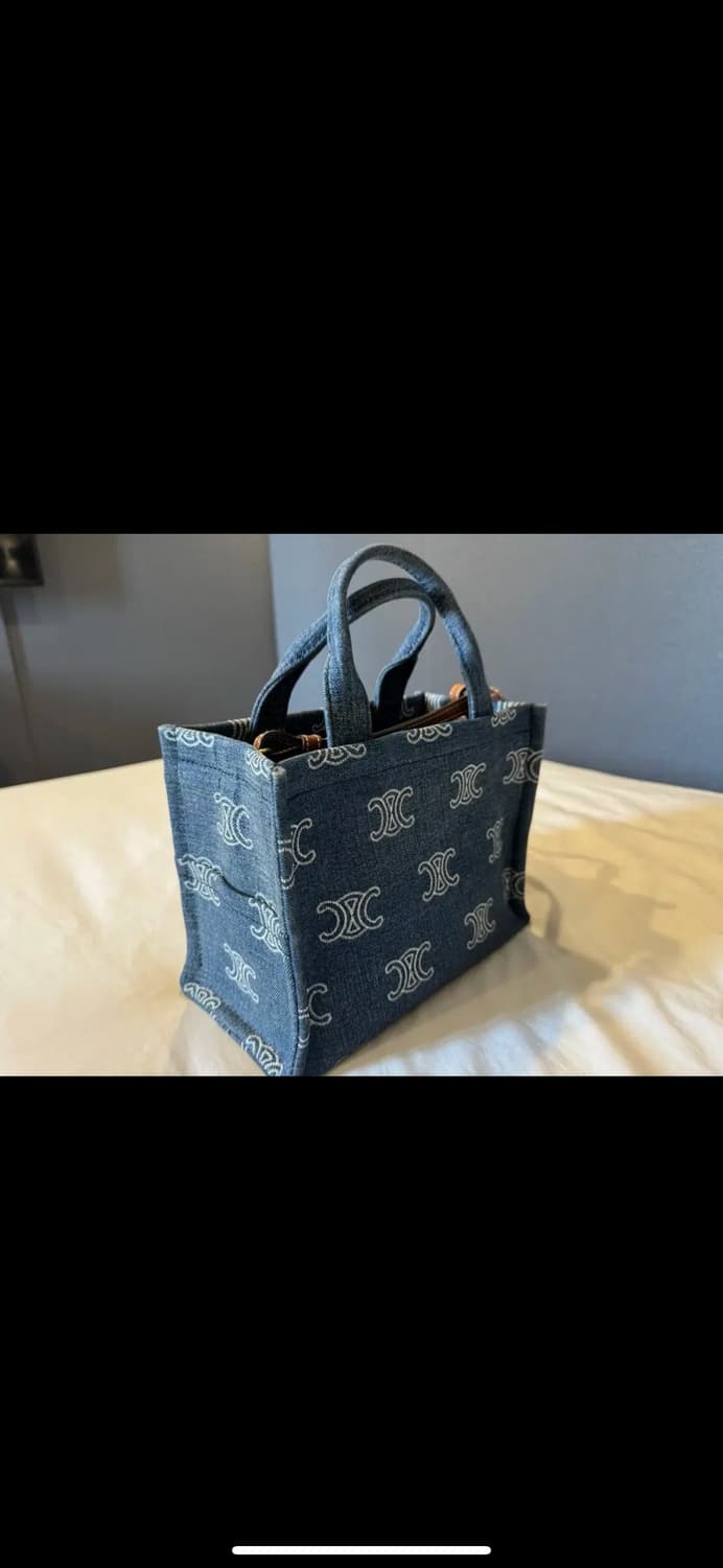 셀린느 카바스 데님 백 상품이미지2