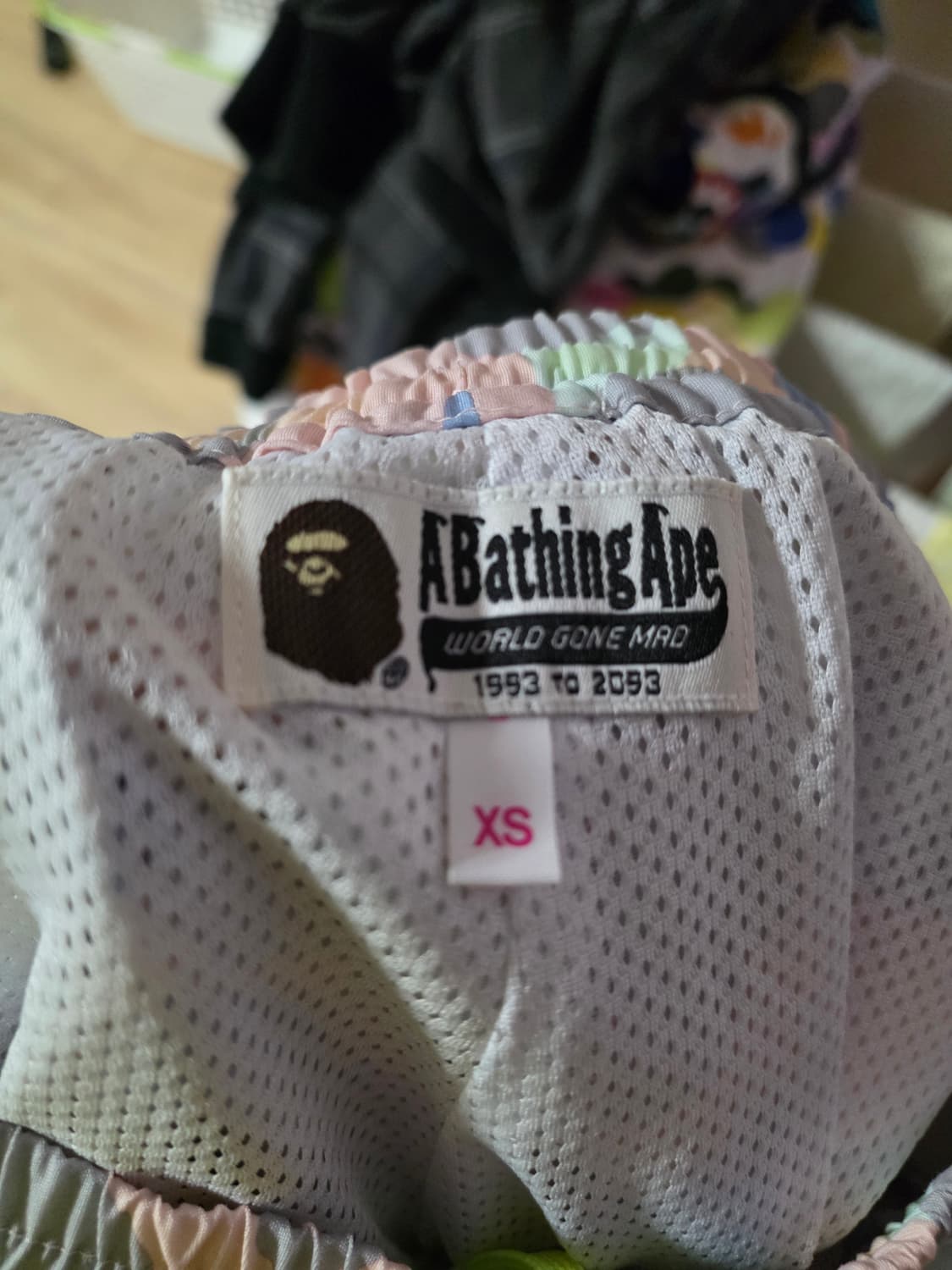 [XS] 베이프 파스텔카모 트레이닝 팬츠 상품이미지4