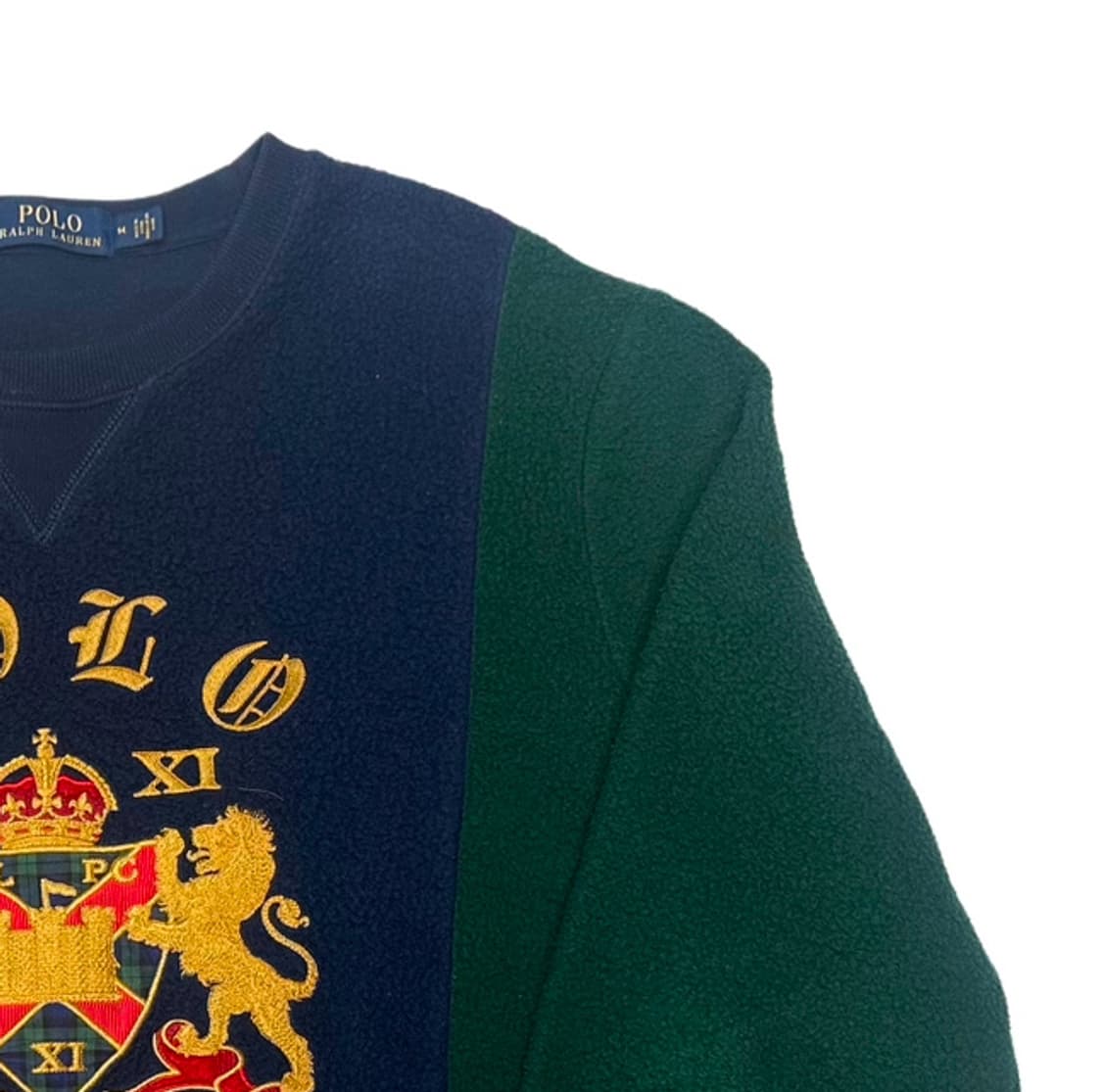 폴로 랄프로렌 멀티컬러 플리스맨투맨 M 상품이미지2