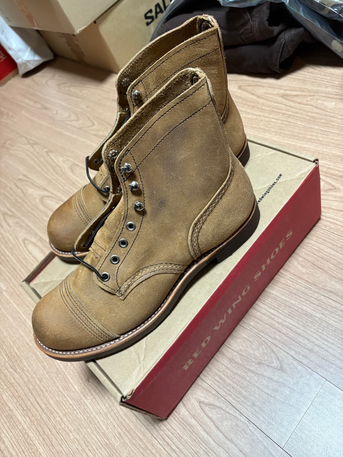 [8.5] 레드윙 아이언 레인져 8083 호숀 뮬스키너 상품이미지1