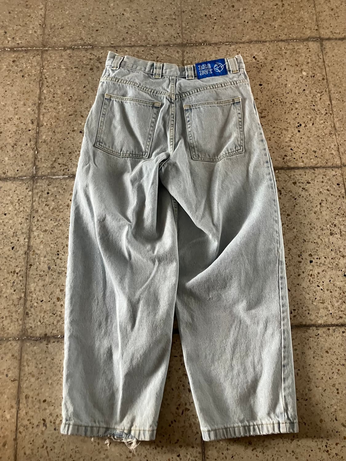 폴라스케이트 빅보이 청바지 바지 데님 XS 상품이미지3