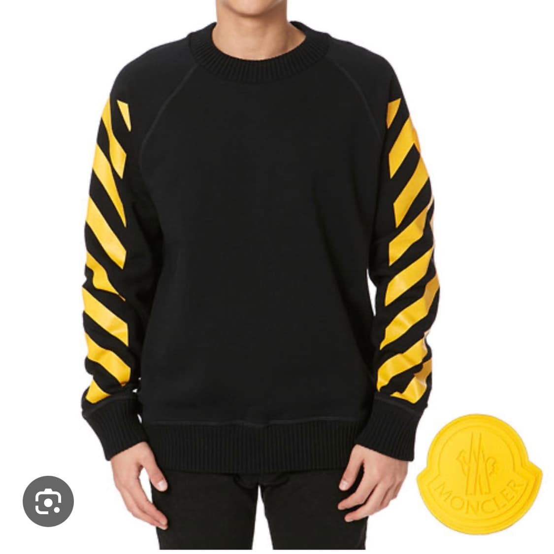 몽클레어 오프화이트 콜라보 맨투맨  상품이미지1