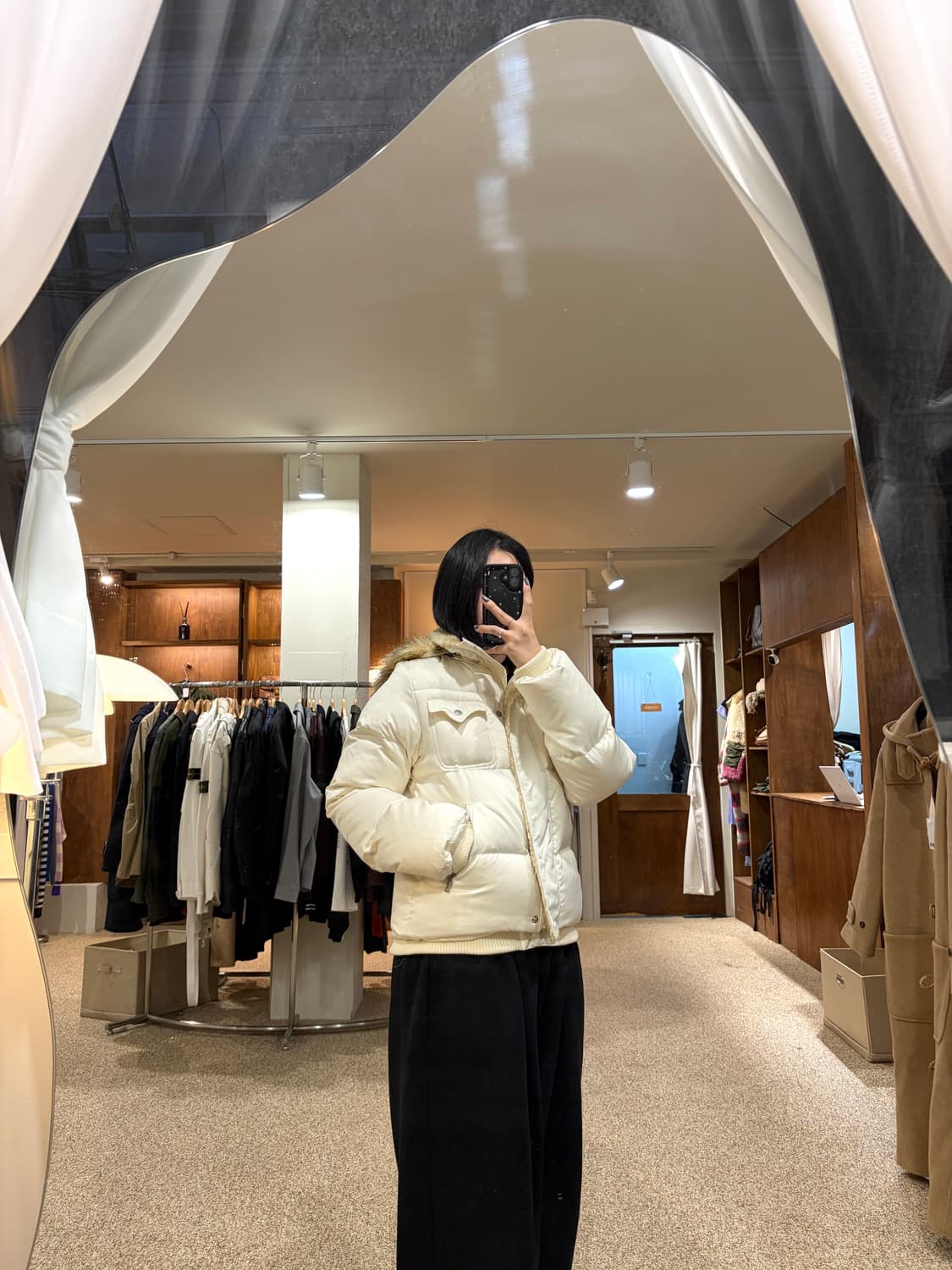 리바이스 후드퍼 구스 다운 패딩 자켓 상품이미지5