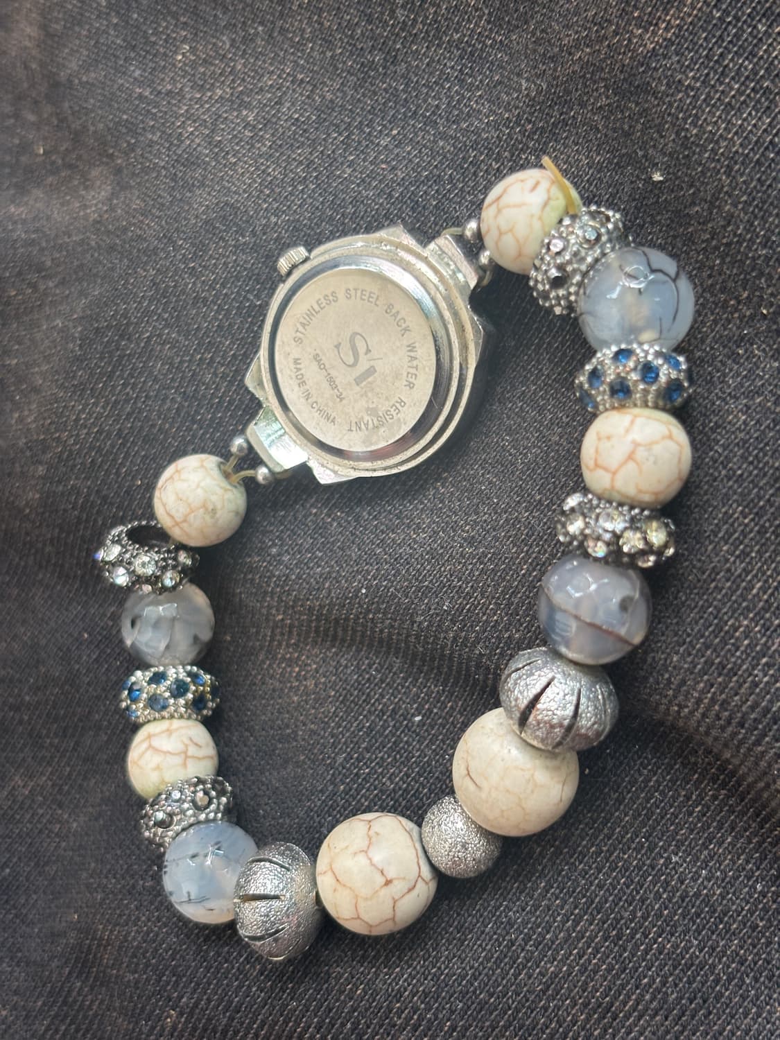 vintage SI beads charm bracelet watch 상품이미지9